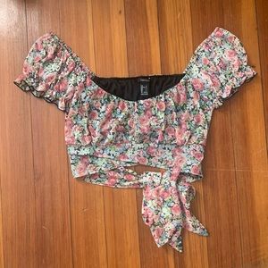 Forever 21 Floral Top
